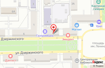Банкомат в Уфе на карте