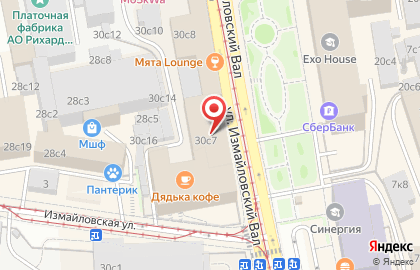 Парижская Коммуна на Преображенской площади на карте