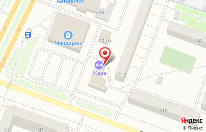 Фитнес-клуб Жара на Октябрьской улице на карте