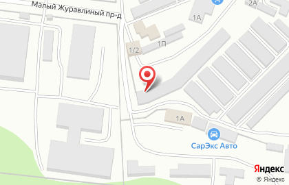 Пункт техосмотра в Саратове на карте