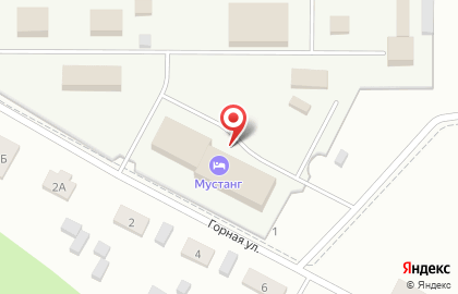 Гостиница Мустанг на карте