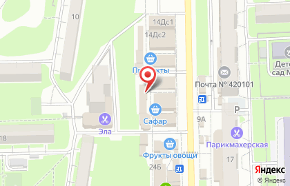 Ивановский текстиль, ИП Уленская Ю.Н. на улице Хусаина Мавлютова на карте