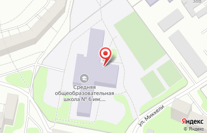 Средняя Общеобразовательная Школа # 6 на проспекте Володарского на карте