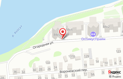 Магазин разливного пива Жажда №1 на Огородной улице на карте