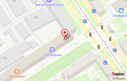 Концепт на Рижской улице на карте