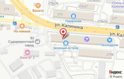 Магазин подарков Праздник в Первомайском районе на карте