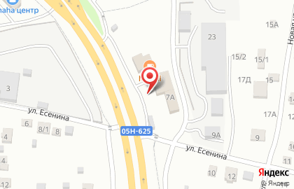 Салон-магазин Цветочный рай на улице Есенина на карте