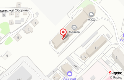 Буфет Рестона на карте