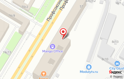 Торгово-производственная компания Основа на Профсоюзной улице на карте