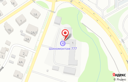 Шиномонтажная мастерская 777 на улице Богдана Хмельницкого на карте