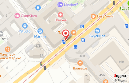 Контакт бар в Адмиралтейском районе на карте