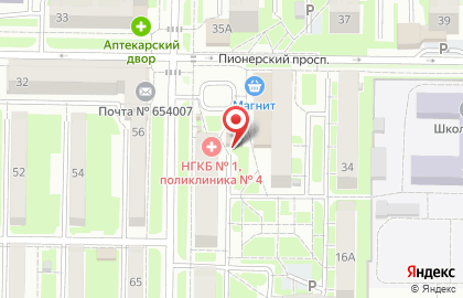 Киоск по продаже печатной продукции ВестиЧ на улице Спартака на карте