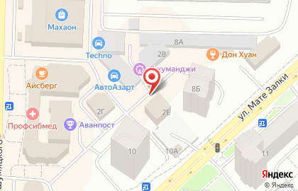 Дорожно-строительная компания на улице Шумяцкого на карте