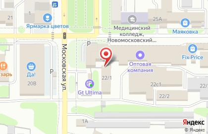 Магазин мебели Туламебель на улице Маяковского на карте