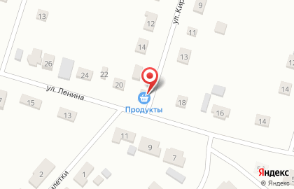 Продуктовый магазин в Челябинске на карте