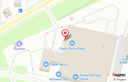 ОВЕН-АВТО - официальный дилер RENAULT в Республике Коми на карте