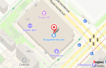 Магазин орехов и сухофруктов на улице Краснолесья на карте