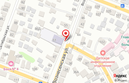 Вишенка на Вознесенской улице на карте