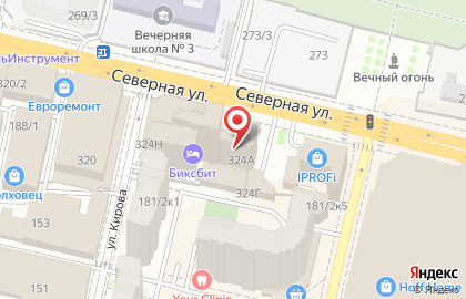 Газета Rg.ru на Северной улице на карте