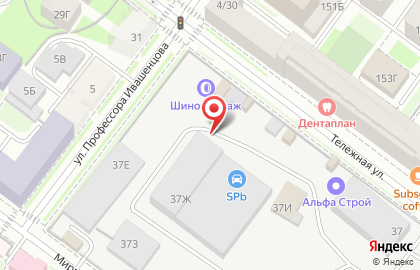 СтрИТ в Санкт-Петербурге на карте
