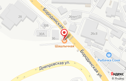 Закусочная У переезда на карте