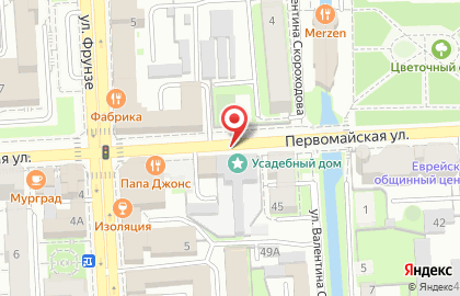 Витязь на Первомайской улице на карте