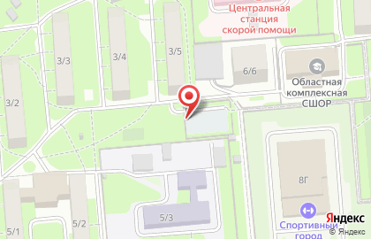 Автостоянка в Липецке на карте
