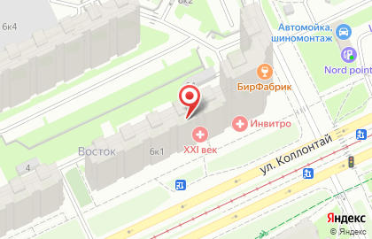 Центр современной косметологии Mara Clinic на проспекте Большевиков на карте