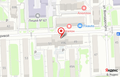 Lucido, ООО Гранитогрес на улице Сони Кривой на карте