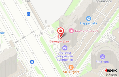 Центр эстетической стоматологии и имплантации VENEZIA на проспекте Королёва на карте