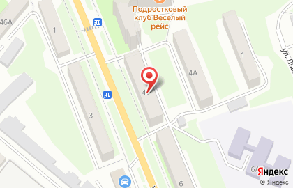 Бильярдный зал в Бугульме на карте