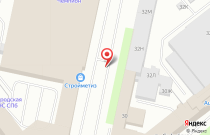 Автостоянка в Санкт-Петербурге на карте