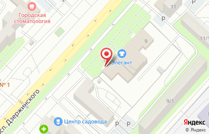 Салон оптики Моя оптика на проспекте Дзержинского на карте