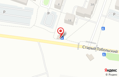 Продуктовый магазин в Тюмени на карте