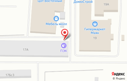 Транспортная компания Байкал Сервис на Восточном шоссе на карте