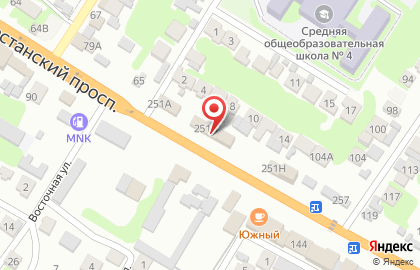 Автосервис в Махачкале на карте