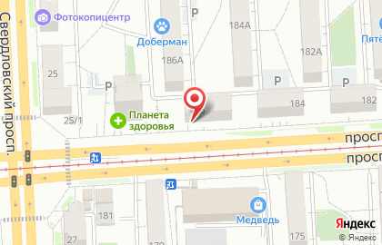 Салон оптики Глазочки в Курчатовском районе на карте