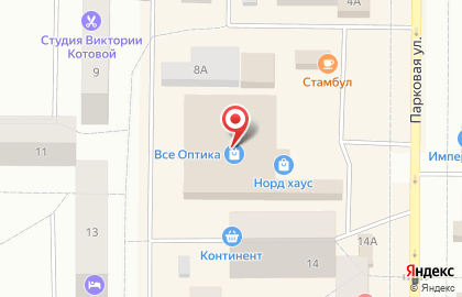 Служба доставки DPD, служба доставки на Парковой улице на карте