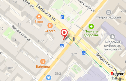 Инженерная компания "Балтика" на карте