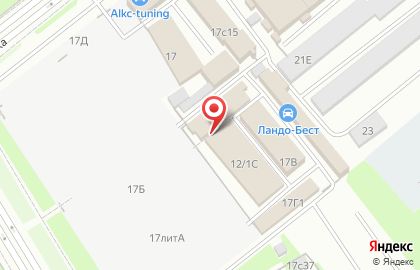 Автосервис в Санкт-Петербурге на карте