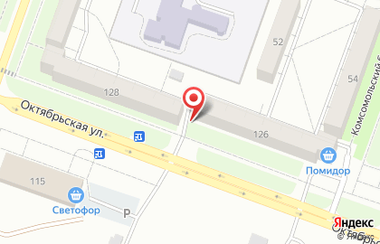 Курьерская служба DPD express на Октябрьской улице на карте