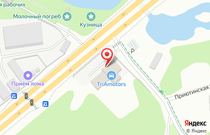 Автосервис в Санкт-Петербурге на карте