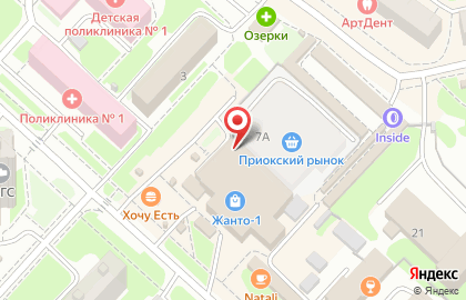 Магазин Комфорт плюс на площади Маршала Жукова на карте