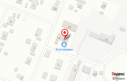 Магазин хозяйственных товаров на Центральной улице на карте