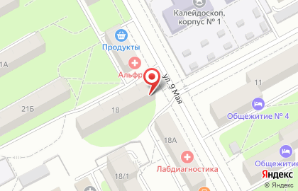 Магазин Ильинский в Индустриальном районе на карте