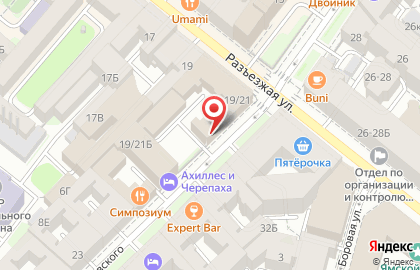 Санкт-Петербургский учебный центр медицины ЧСиБЖ на Октябрьской набережной на карте