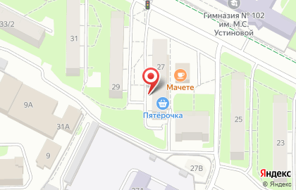 Пятерочка в Московском районе на карте