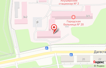 Банкомат Екатеринбургский муниципальный банк на Дагестанской улице на карте