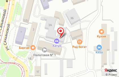 ООО ЭКСПЕРТ ПЛЮС на улице Сахьяновой на карте