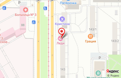 Салон красоты Леди на карте